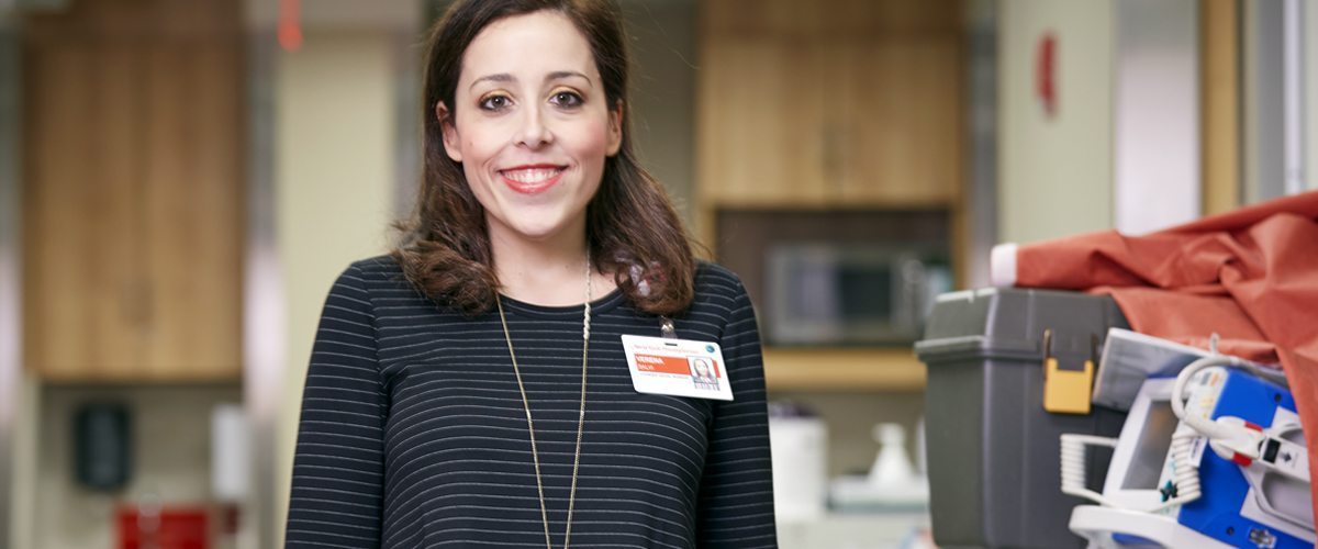 Portrait of social worker Verena Salvi, LMSW