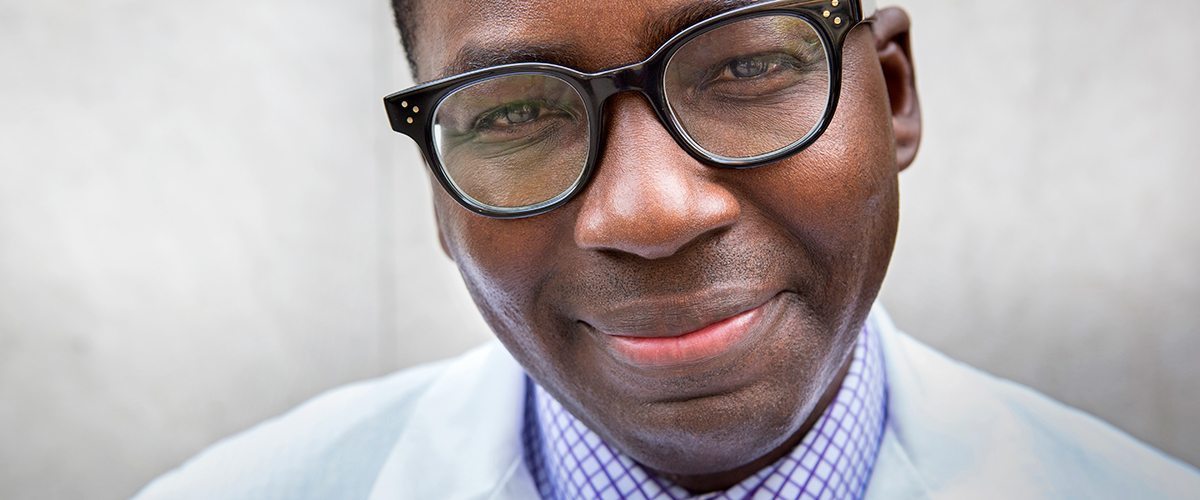 A portrait of neurologist Dr. Olajide Williams