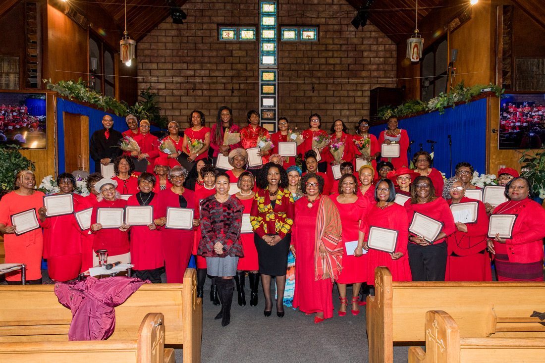 A portrait of the HeartSmarts graduation class