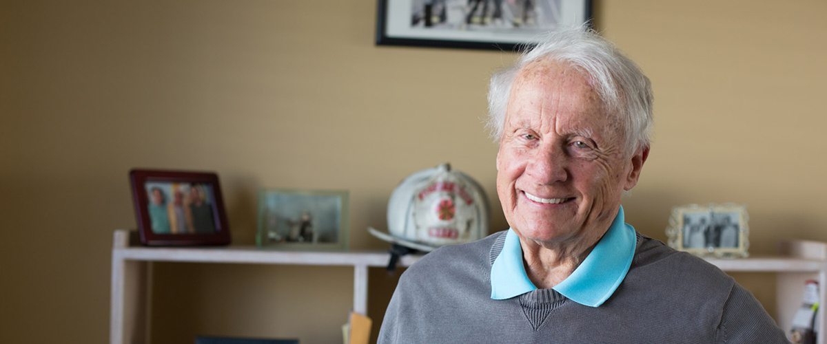 Portrait of Amazing Patient Howard DeSavino