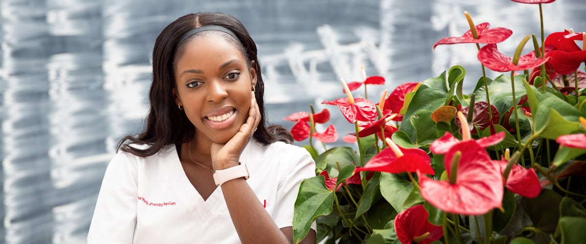 Portrait of Oncology Nurse Danica Dorlette