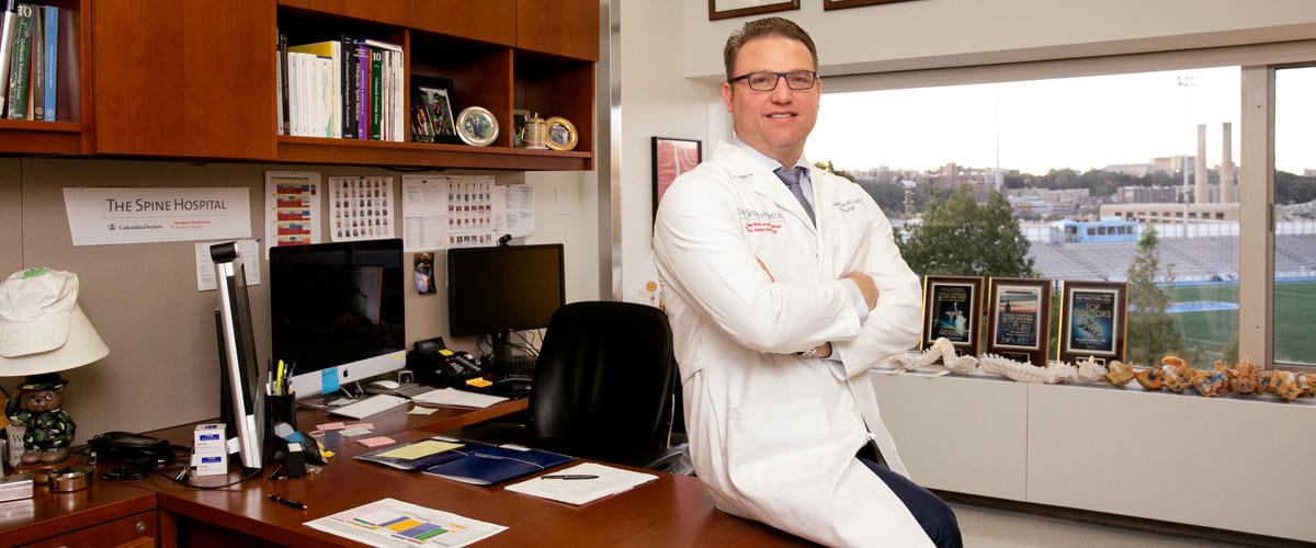 Portrait of Dr. Ronald Lehman in his office