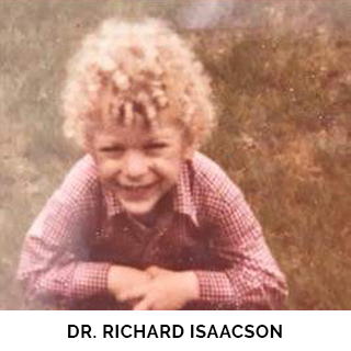Dr. Richard Isaacson as a child