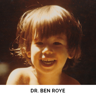 Dr. Ben Roye as a child