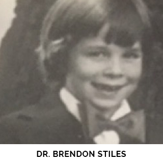 Dr. Brendon Stiles as a child