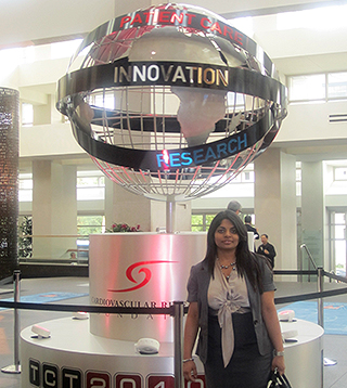 Dr. Sowmya Sreekanth presents at TCT conference for the first time