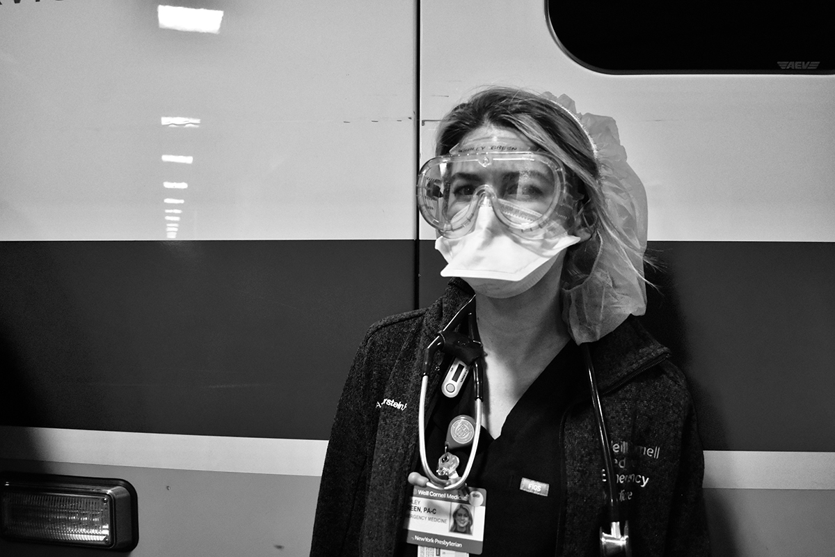Faces of the front lines - Ashley Green