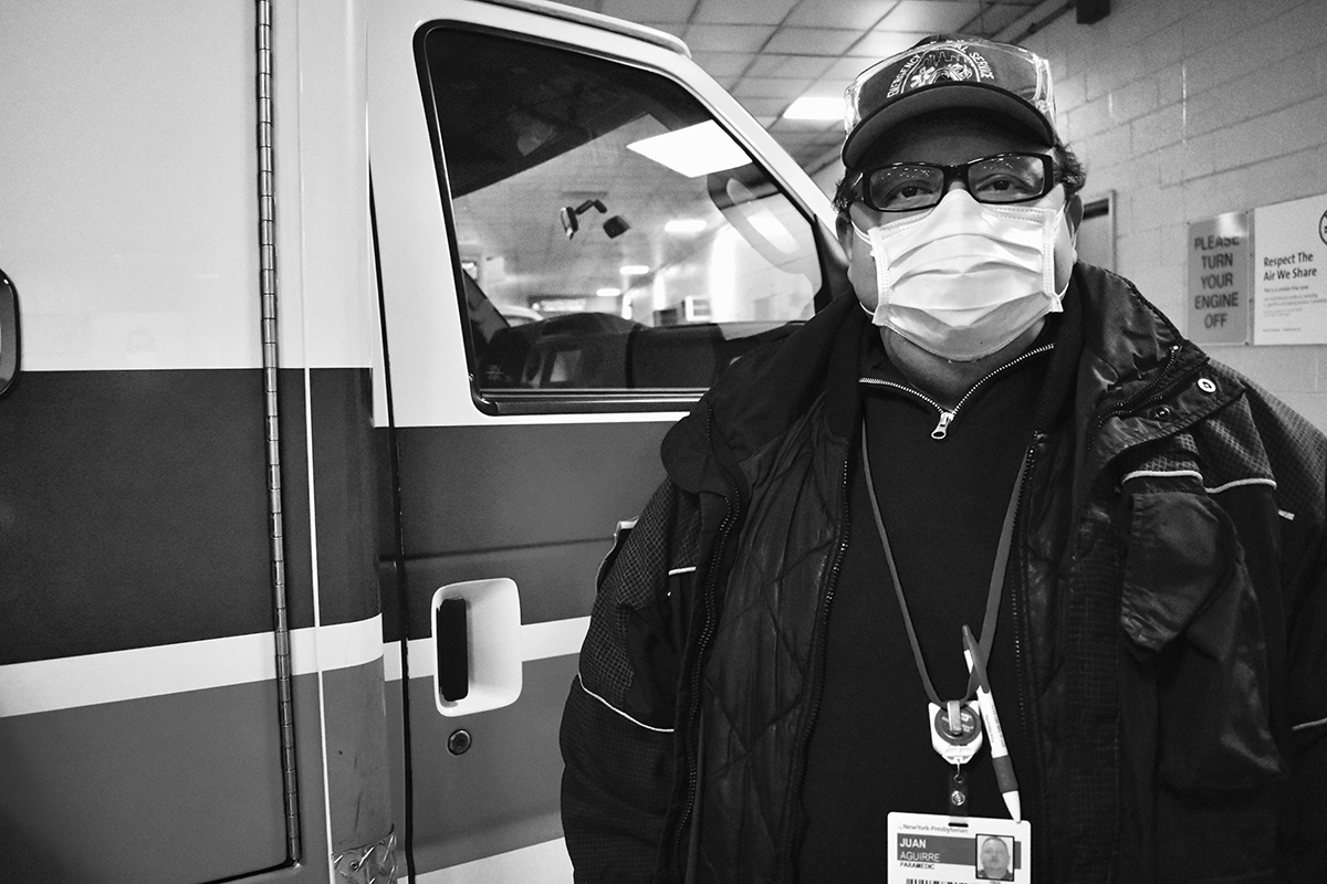Faces of the front lines - Juan Aguirre