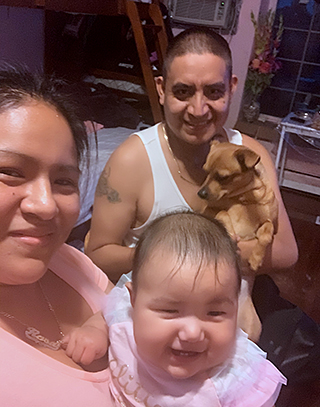Agustin Tlathuetl and his family