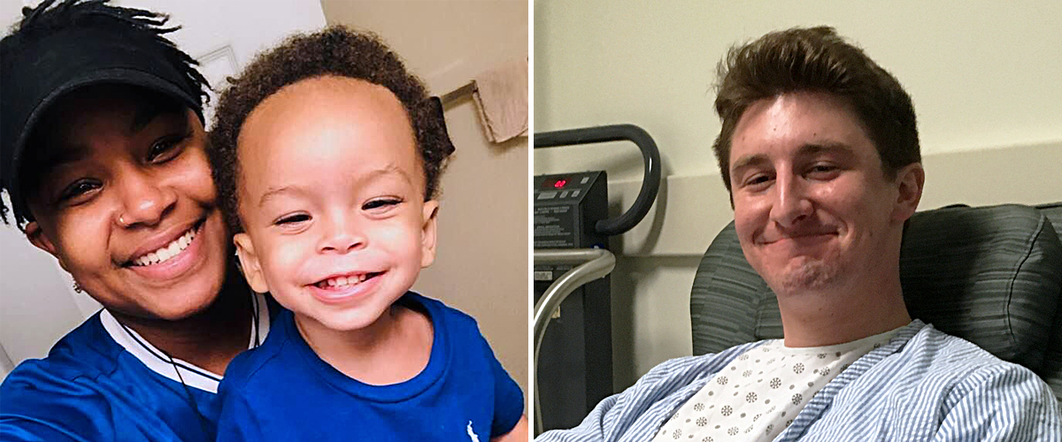 Altruistic liver donor Will Lindberg meets his transplant recipient, Ian Charles, on GMA3.