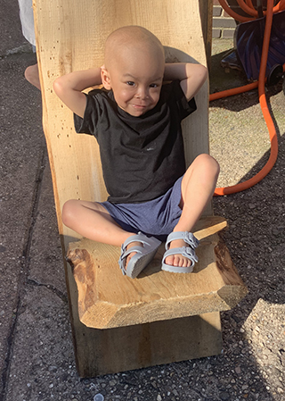 Ian Charles battled liver cancer before undergoing a successful liver transplant at NewYork-Presbyterian Morgan Stanley Children's Hospital thanks to an altruistic organ donor.
