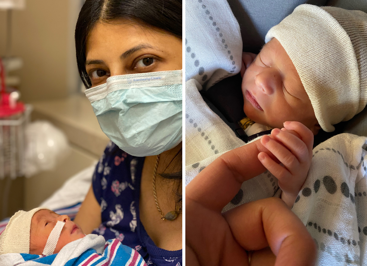 Babies born during the COVID-19 pandemic